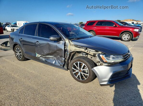3VWDB7AJ7HM371903 2017 VOLKSWAGEN JETTA Серый Передняя правая четверть