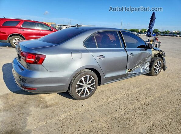 3VWDB7AJ7HM371903 2017 VOLKSWAGEN JETTA Серый Задняя правая четверть