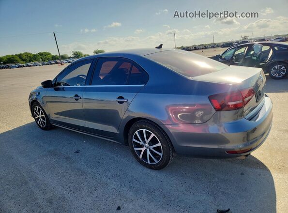 3VWDB7AJ7HM371903 2017 VOLKSWAGEN JETTA Серый Задняя левая четверть