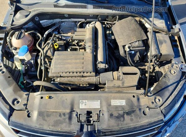 3VWDB7AJ7HM371903 2017 VOLKSWAGEN JETTA Серый Вид задней части салона