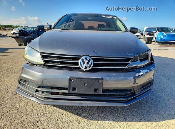 3VWDB7AJ7HM371903 2017 VOLKSWAGEN JETTA Серый Вид спереди