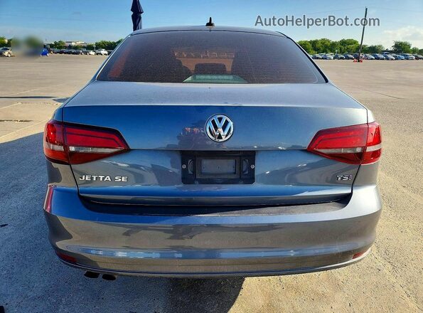 3VWDB7AJ7HM371903 2017 VOLKSWAGEN JETTA Серый Вид сзади