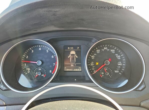3VWDB7AJ7HM371903 2017 VOLKSWAGEN JETTA Серый Вид щитка приборов