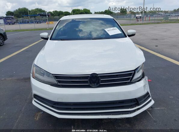 3VWDB7AJ7HM393951 2017 VOLKSWAGEN JETTA White Вид панелі приладів