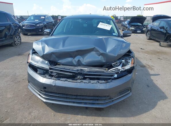 3VWDB7AJ8HM366175 2017 VOLKSWAGEN JETTA Серый Вид щитка приборов