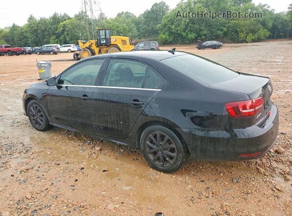 3VWDB7AJ8HM384692 2017 VOLKSWAGEN JETTA Black Trasero izquierdo