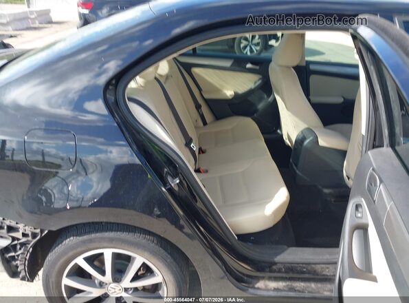 3VWDB7AJ8HM389651 2017 VOLKSWAGEN JETTA Black Widok naklejki z numerem VIN