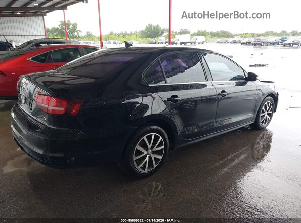 3VWDB7AJ9HM297657 2017 VOLKSWAGEN JETTA Black Tył prawy