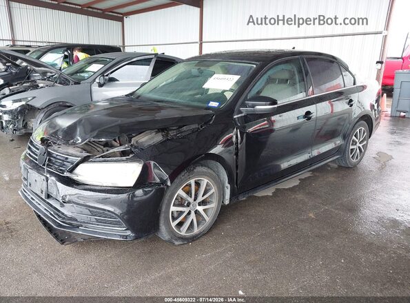 3VWDB7AJ9HM297657 2017 VOLKSWAGEN JETTA Black Przód lewy