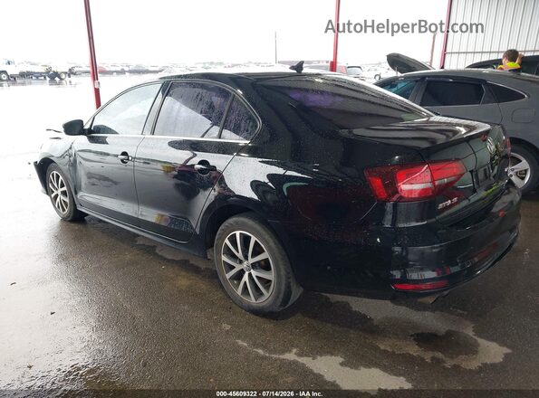 3VWDB7AJ9HM297657 2017 VOLKSWAGEN JETTA Black Tył lewy