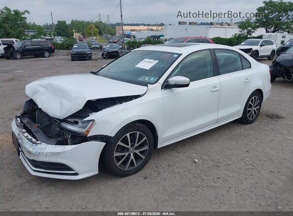 3VWDB7AJ9HM306499 2017 VOLKSWAGEN JETTA Белый Передняя левая четверть