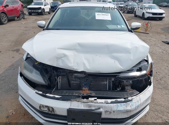 3VWDB7AJ9HM306499 2017 VOLKSWAGEN JETTA Белый Вид спереди