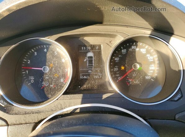 3VWDB7AJ9HM392736 2017 VOLKSWAGEN JETTA Gray Widok zestawu wskaźników