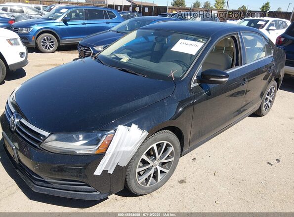 3VWDB7AJXHM247799 2017 VOLKSWAGEN JETTA Black Przód lewy