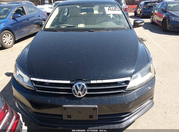 3VWDB7AJXHM247799 2017 VOLKSWAGEN JETTA Black Widok zestawu wskaźników