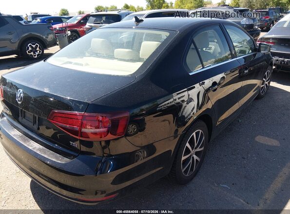 3VWDB7AJXHM247799 2017 VOLKSWAGEN JETTA Black Tył prawy