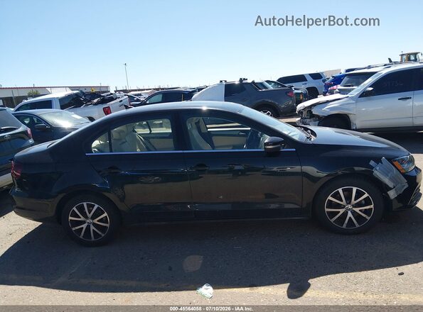 3VWDB7AJXHM247799 2017 VOLKSWAGEN JETTA Black Widok wnętrza z tyłu