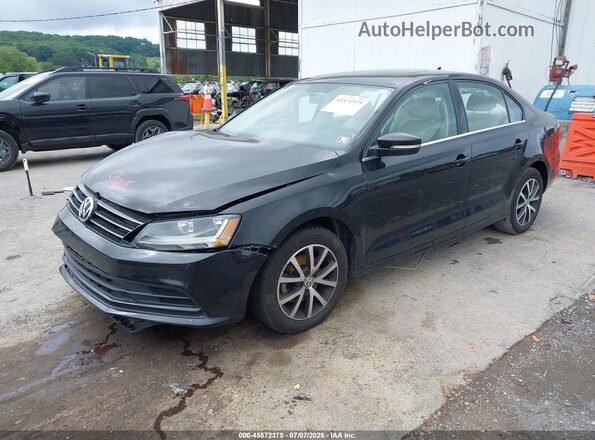 3VWDB7AJXHM275277 2017 VOLKSWAGEN JETTA Black Передня ліва чверть