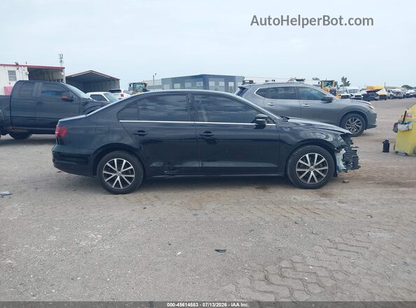 3VWDB7AJXHM287333 2017 VOLKSWAGEN JETTA Черный Вид задней части салона