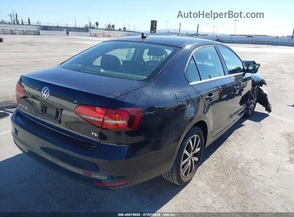 3VWDB7AJXHM373726 2017 VOLKSWAGEN JETTA Black Tył prawy