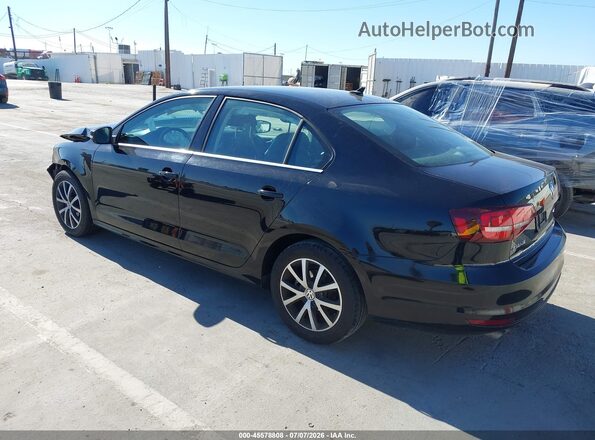3VWDB7AJXHM373726 2017 VOLKSWAGEN JETTA Black Tył lewy