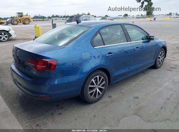 3VWDB7AJXHM375329 2017 VOLKSWAGEN JETTA Blue Հետևի աջ