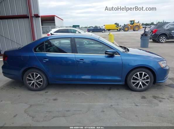 3VWDB7AJXHM375329 2017 VOLKSWAGEN JETTA Blue Սալոնի հետևի տեսք