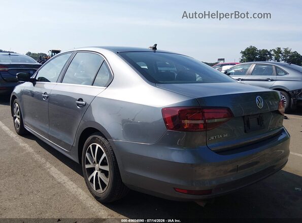 3VWDB7AJXJM233200 2018 VOLKSWAGEN JETTA Gray Trasero izquierdo