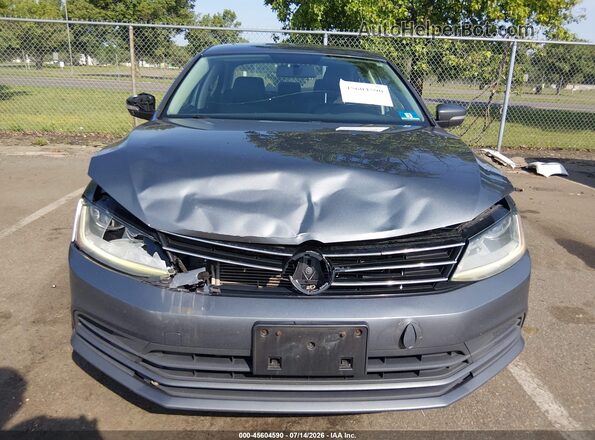 3VWDB7AJXJM233200 2018 VOLKSWAGEN JETTA Gray Vista frontal