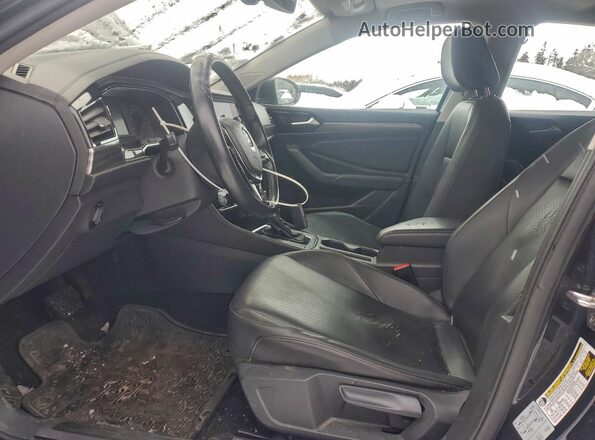 3VWE57BU0KM062706 2019 VOLKSWAGEN JETTA Черный Вид салона спереди