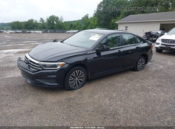 3VWE57BU0KM114982 2019 VOLKSWAGEN JETTA Black Przód lewy