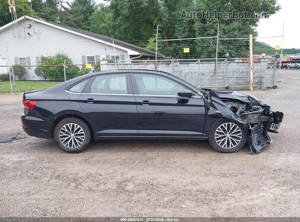 3VWE57BU0KM114982 2019 VOLKSWAGEN JETTA Black Widok wnętrza z tyłu