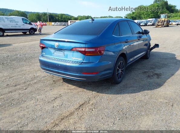 3VWE57BU1KM109273 2019 VOLKSWAGEN JETTA Синий Задняя правая четверть