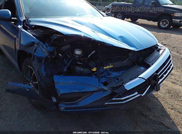 3VWE57BU1KM109273 2019 VOLKSWAGEN JETTA Синий Вид спереди
