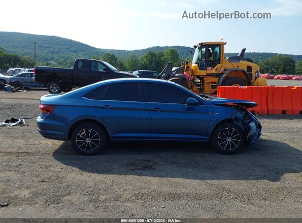 3VWE57BU1KM109273 2019 VOLKSWAGEN JETTA Синий Панорамный вид салона 360°