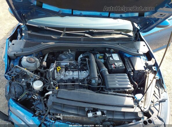 3VWE57BU1KM109273 2019 VOLKSWAGEN JETTA Синий Вид сзади