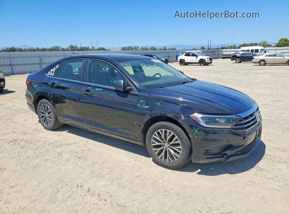 3VWE57BU2KM035510 2019 VOLKSWAGEN JETTA Black Передня права чверть