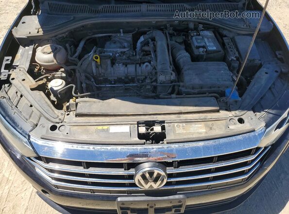 3VWE57BU2KM035510 2019 VOLKSWAGEN JETTA Black Вид задньої частини салону