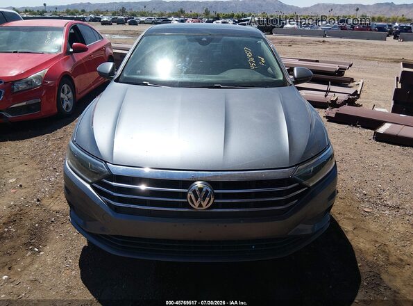 3VWE57BU2KM062481 2019 VOLKSWAGEN JETTA Gray Instrument cluster view