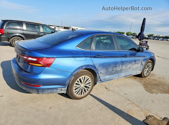 3VWE57BU2KM099711 2019 VOLKSWAGEN JETTA Синий Задняя правая четверть
