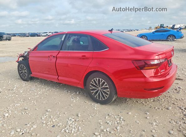3VWE57BU3KM066524 2019 VOLKSWAGEN JETTA Красный Задняя левая четверть