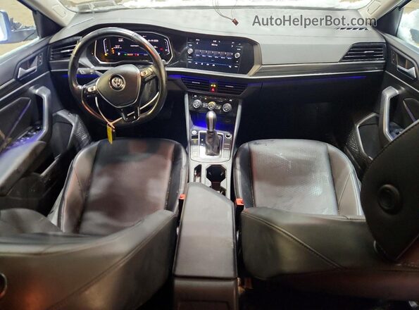 3VWE57BU3KM091732 2019 VOLKSWAGEN JETTA White Dashboard view