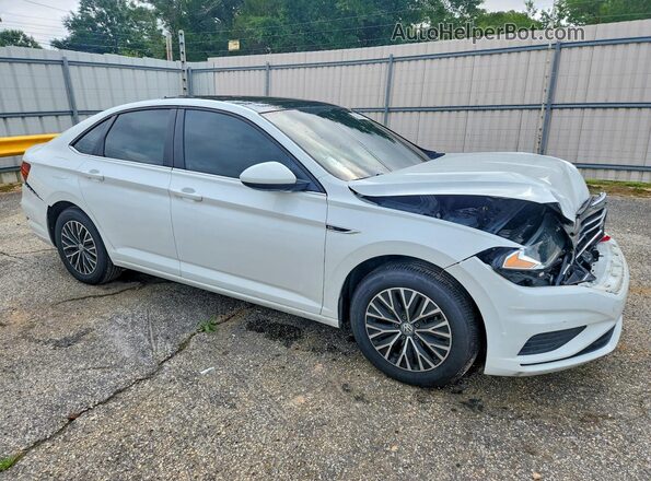 3VWE57BU3KM103121 2019 VOLKSWAGEN JETTA White Przód prawy