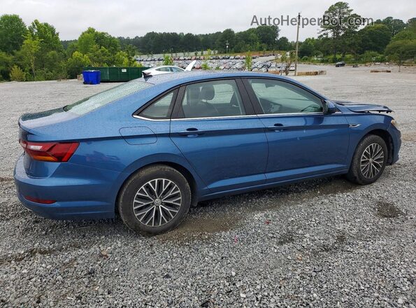 3VWE57BU4KM084482 2019 VOLKSWAGEN JETTA Blue უკანა მარჯვენა