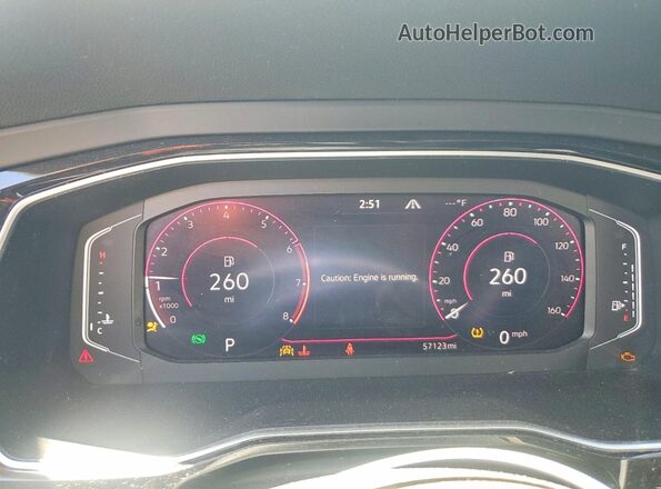 3VWE57BU4MM083173 2021 VOLKSWAGEN JETTA White ხელსაწყოთა პანელის ხედი