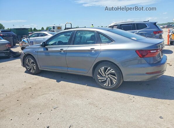 3VWE57BU5MM083571 2021 VOLKSWAGEN JETTA Серый Задняя левая четверть