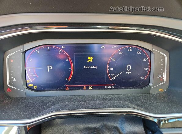 3VWE57BU6LM098367 2020 VOLKSWAGEN JETTA Белый Вид щитка приборов