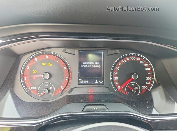 3VWE57BU6MM063930 2021 VOLKSWAGEN JETTA Black Widok zestawu wskaźników