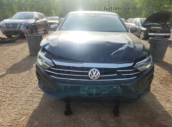 3VWE57BU6MM063930 2021 VOLKSWAGEN JETTA Black Widok z przodu