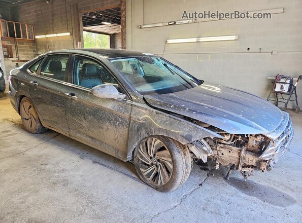 3VWE57BU6MM087922 2021 VOLKSWAGEN JETTA Gray Front right